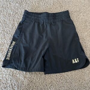 Abercrombie Black Athletic Shorts